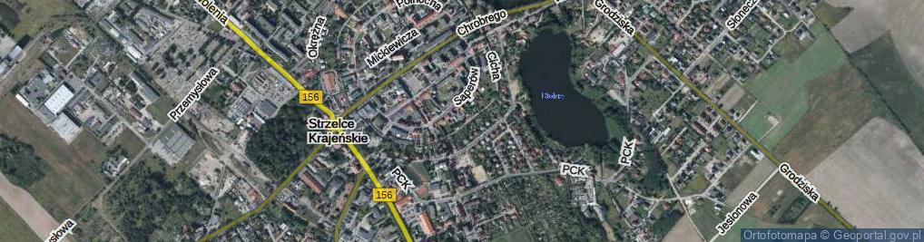 Zdjęcie satelitarne Forteczna-Wschodnia ul.